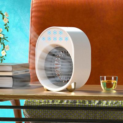 China Portable Mini Air Conditioner Fan Humidifier Purifier Mini Air Conditioner Fan Humidifier for Home Room Office with 500ml Water Tank Air Conditioning for sale