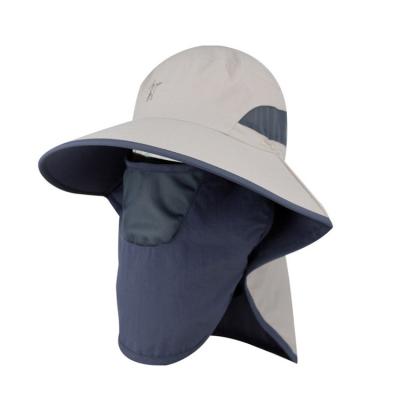 China Wholesale Customized UV Proof Sunshade Ladies Face Protection Sun Hat Outdoor Fisherman Hat for sale