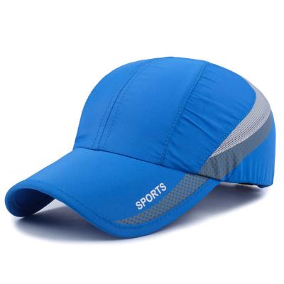 China breathable & Custom Made Waterproof Portable Man Woman Woman Outdoor Sports Hat Light Weight Running Hats for sale