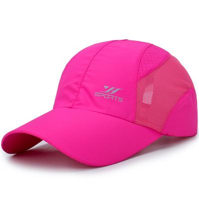 China breathable & Waterproof Cheap Promotional Microfiber Sports Hat Male Baseball Caps Soft Running Sports Baseball Caps for sale