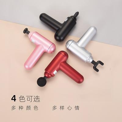 China Custom Design Small Mini Muscle Fascia Massage Gun Handheld Professional Body Vibration Massage Gun New for sale