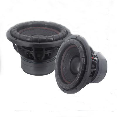 China Car Aluminum Audio Speaker 12 Inch 4+4ohm 2+2ohm 1+1 Ohm 3000w Bass Basket Subwoofer Speaker For Cars for sale