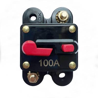 China 100A 120A 150A 200A 250A Amp Automatic Circuit Breaker with Manual Reset for SUV, Bus, Ship, Truck, Ship, RV and ATV Application KS-FH60 for sale