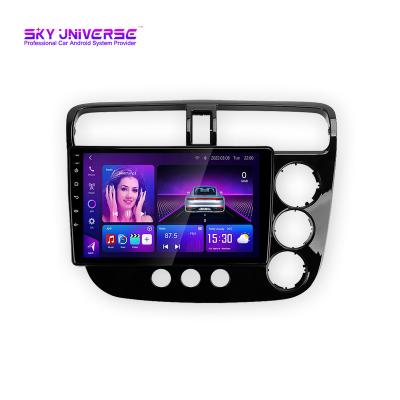 China Android GPS Car Radio For Honda Civic 7 RHD Navi GPS Multimedia Player 2001-2005 1280*720 IPS BT DSP Carplay 2DIN Auto Stereo DVD for sale