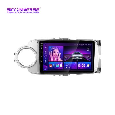 China GPS For Toyota Yaris 2012-2017 Car Android Octa-Core Dual Din Quad Din Device Automotive Radio Carplay Head Unit GPS Stereo GPS Navigation for sale