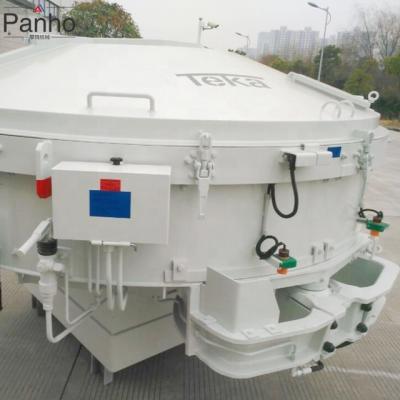 China High quality construction industry literTeka pan type 1125 volumetric concrete mixer for precast and concrete products for sale