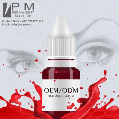 China Goochie Herbal Healthy High Quality Private Label OEM / ODM Permanent Makeup Pigment for sale