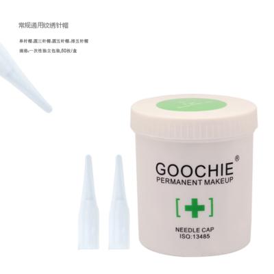 China Single Line Eyeliner Bleach Lip Needle Cap Tool Machine Permanent Semi Permanent Needle Embroidery Needle Supply for sale