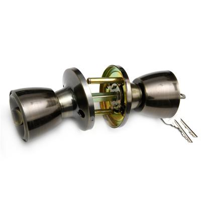 China Factory Price Modern Safe Easy Installation Cylindrical Knob Door Lock for sale