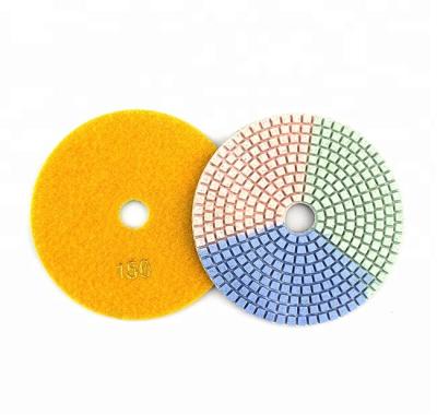 China Granite 3 Step Polishing Pad Diamond Polishing Pads Polish Foam for sale