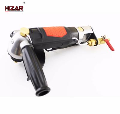 China HIZAR HAT285 mini pneumatic air wet angle grinder 125 mm from China 33x17x12cm for sale