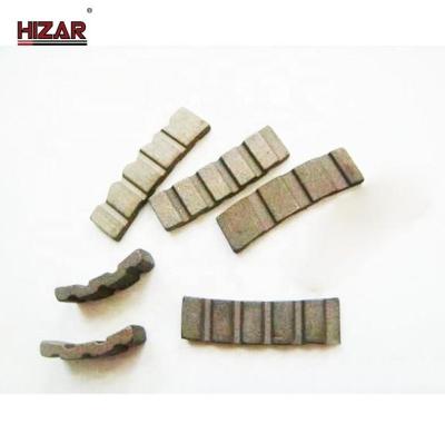 China Cutting Diamond Core Bit Segment For High Quality Saw Blade/Turbo Diamond Core Bit Segment for sale