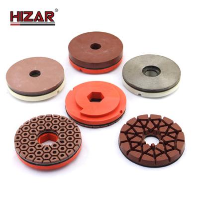 China Concrete Polishing Granite HIZAR HPF Diamond Floor Pads for sale