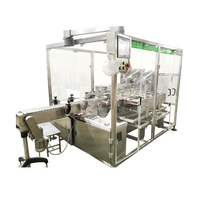 China CGJ-2 Food Outlet Intubation Machine Continuous Insertion On Left Straw For Different Cup Shape for sale