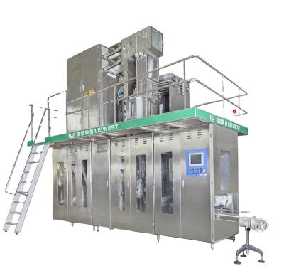 China food & Large Volume Beverage Factory Leiwest PAK G6F Full Automatic Aseptic High Quality Filling Machine For Liquid for sale