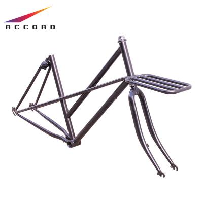 China Road Bicycle Parts High Strengh Drag Bike Steel Frame for sale