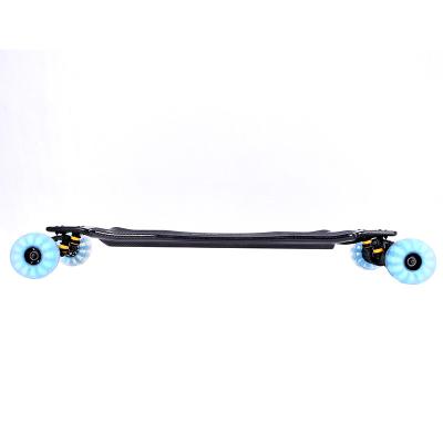 China 2022 New Arrivals LCD 50.4V Direct Drive 3200W Adult Remote Control Powerful Electric Skateboard Long Board With Carbon Smooth Deck for sale