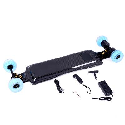 China Adult High Speed ​​Waterproof Electric Skateboard 55km/h Longboards With Comfortable 115mm Wheels for sale