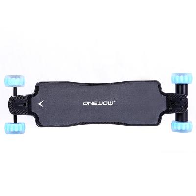 China 2022 adults most popular electric skateboard with powerful direct drive motor, long range electric skateboard for sale