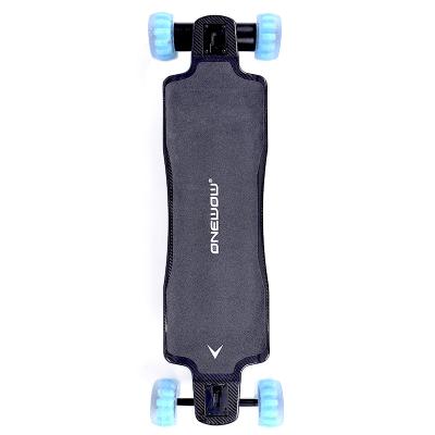 China 2020 fashion adult campus motorized electric skateboard longboard with direct drive power system in hot sales for sale