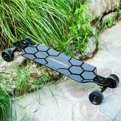 China ONEWOW brand electric bamboo + fiberglass skateboard boards factory direct sales for sale