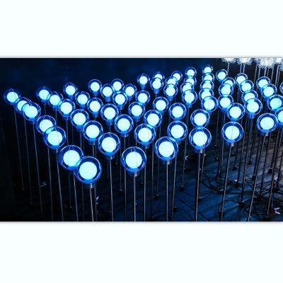 China Outdoor Solar Garden LED Fairy Dewdrop Lights Outdoor Led Magic Dewdrop Lights Rechargeable Lamp Ball Socket Light for sale