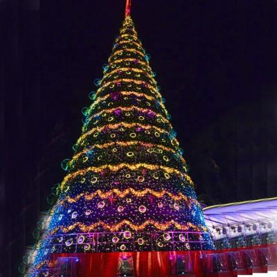 China Handmade Outdoor Waterproof 3D LED Christmas Tree Light Conical Christmas Tree Decoration Pattern Light for sale