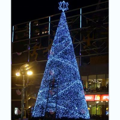 China Handmade Outdoor Commercial Christmas Tree IP65 LED Landscape Light Pattern Giant Decorative Light Light for sale