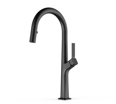 China Sense Faucets LY Pullout Single Handle Kitchen Faucet for sale