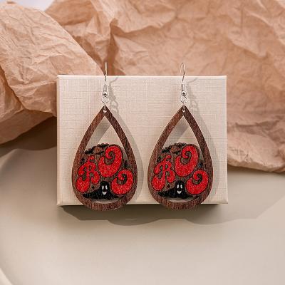 China Halloween Earrings Cartoon Halloween Earrings Funny Personality Ghost Earrings for sale