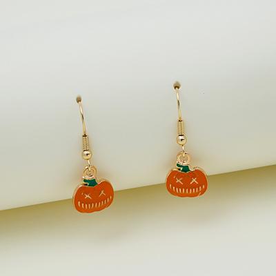 China Halloween Earrings Halloween Earrings Halloween Pumpkin Head Earrings Alloy Earrings for sale