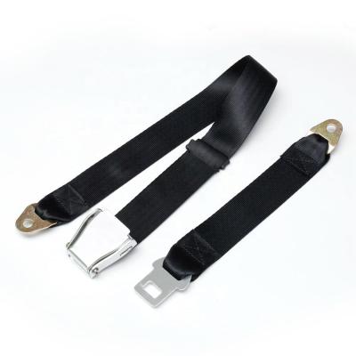 China Universal Polyester 2 Point Seat Belt Aircraft Seat Belt For Airline for sale