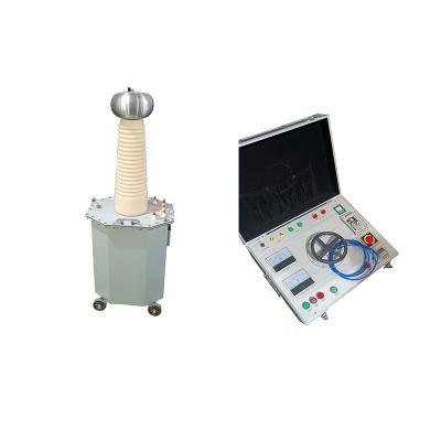 China Electronic XHYB-10/100 High Voltage Test Transformer AC DC Hipot Tester 10kVA 100kv for sale