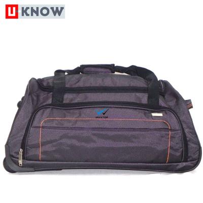 China Travel Roll Bags Made In China Newest Lightweight Rolling Luggage Case Duffel Bags For Women for sale