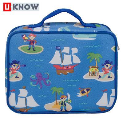 China Wholesale Food China Fabric Construction Insulated Lunch Bag For Kids School for sale