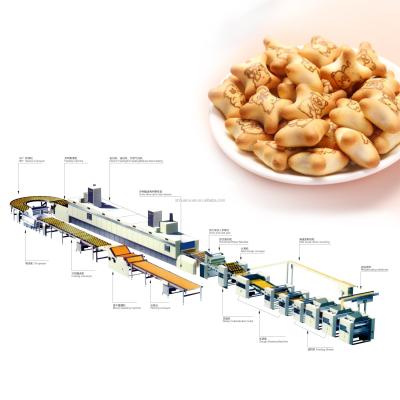 China Automatic Snacks Factory Biscuit Making Machine Price in Pakistan Machine Biscuit Recipe Rotary Wafer Biscuit Making Machine Moulder Factory for sale