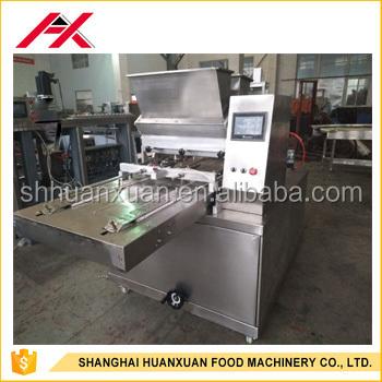 China Best Selling Cookie PLC Controlled Double Color Cookie Depositor Machine for sale