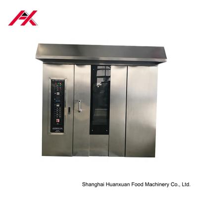 China food & Beverage Factory Low Cost High Quality Gas Rotary Rack Oven for sale