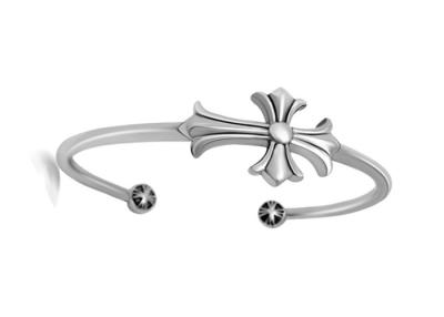 China Fashion 316L Stainless Stell Open Cuff Bangle Bracelet With Balls Clasp for sale