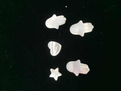 Cina I gioielli naturali di Shell di ZAZZERA a forma di multi-, Shell bianco fissano i gioielli delle donne di modo degli orecchini in vendita