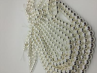 China Professional Silver / Golden Magnetic Hematite Jewelry Faceted Loose Beads for sale