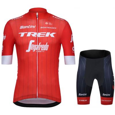 China Summer Antibacterial Cycling Cycling Clothing Cycling Clothes Suit Short Sleeve Top Moisture Wicking for sale