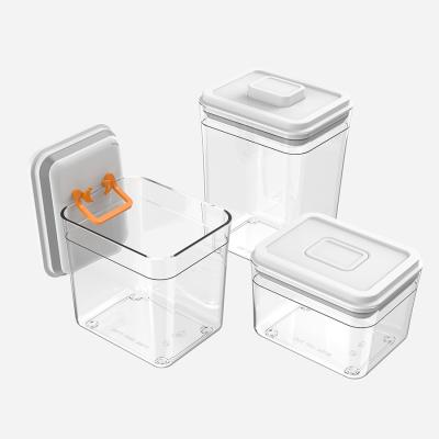 China Freshness Preservation Bpa Free Airtight Kitchen Food Storage And Plastic Container Set With Airtight Lid for sale