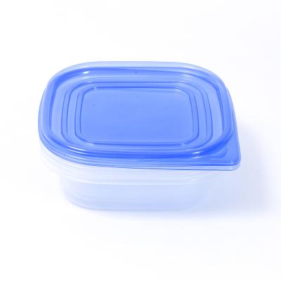 China Amazon Custom Sustainable Success 660ml 22oz Bpa Free Take Away Bento Box Plastic Food Storage Container for sale