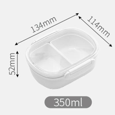 China Best Selling Freshness Amazon Microwave Plastic Food Containers Take Away Bento Box With Disposable Lid for sale