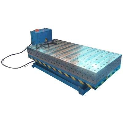 China Economic Steel Hydraulic Welding Platform 3D Scissorl Lifter Table For Jig Machine for sale