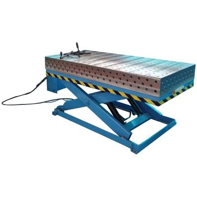 China Economic Hydraulic 3D Scissorl Lifter Welding Table for sale