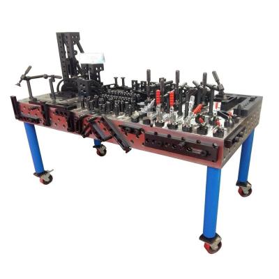 China Building Material Shops YAHANDA Hot Sale Steel Welding Equipment 3D Welding Table for sale