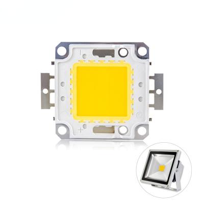 China Chip Beads 10W/20W/30W/50W/100W COB LED Cool/Warm White LED Matrix Backlight Diode Lamps for DIY Flood Light Bulbs Spotlights Built-in COB LED Chip Lamp for sale