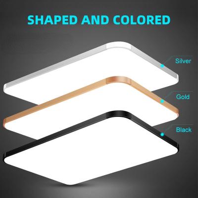 China Slim square led ceiling daily lighting lamp for bedroom lighting 18W warm white cool white neutral white 24W 48W led ceiling light living room for sale